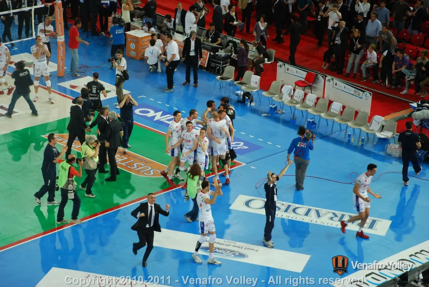 Finale Scudetto Serie A1 - Trento vs Cuneo 3-0 -  Venafro Volley PRESENTE!